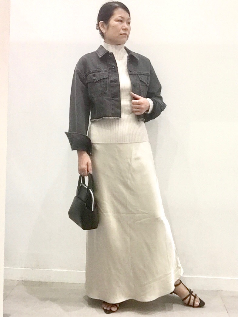 メッシュセットワンピース(ノースリーブ)、布帛コンビネーション