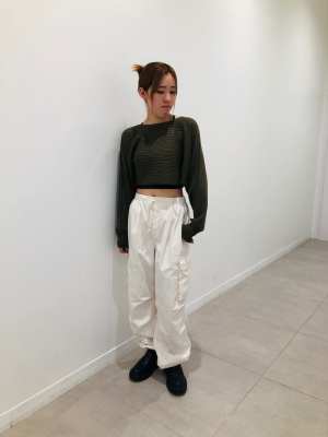 あーたちゃん GU公式 | ブラフィール2WAYクロップドキャミソール(ギンガム)