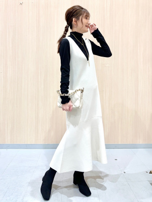 GU公式 | マーメイドニットジャンパードレス