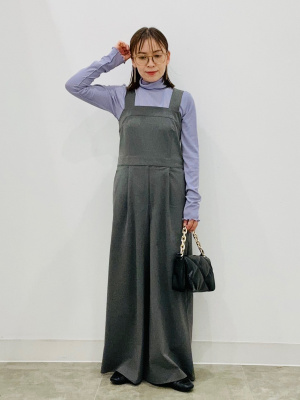 織斑千冬 GU公式 | スクエアネックジャンプスーツ(ノースリーブ)