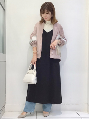 GU公式 | GIRLSオーバーサイズカラーブロックブルゾンJR