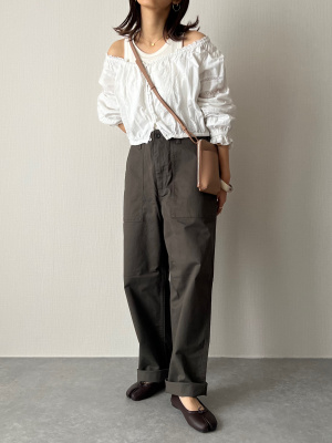 GU公式 | ベイカーパンツ(丈標準69.0～73.0cm)