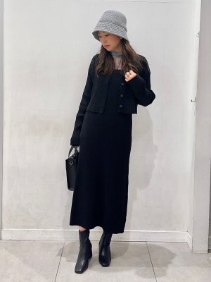 GU公式 | ニットバケットハット