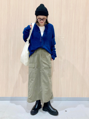 GU公式 | カーゴロングスカートQ