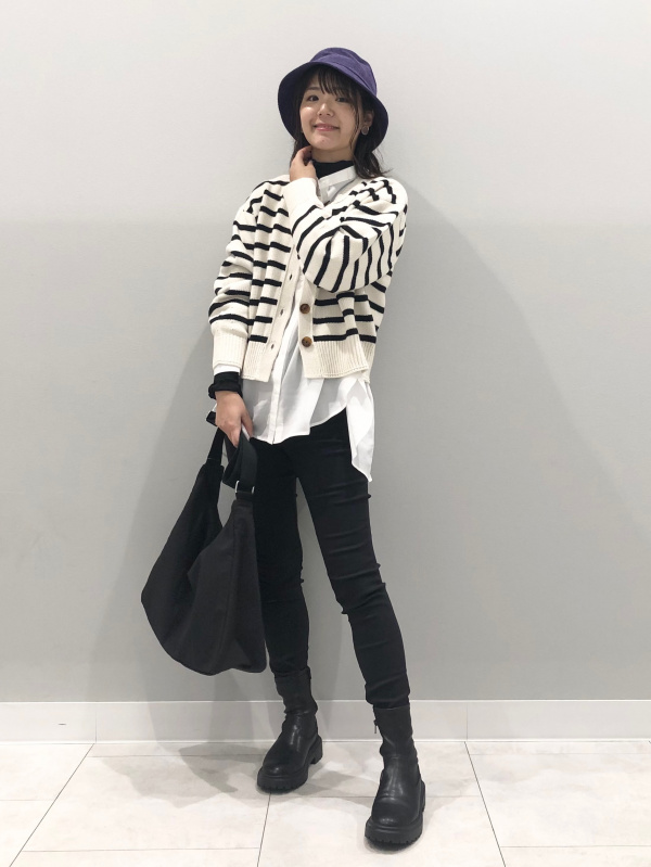 ヒートパデッドクロップドブルゾン、スーパーストレッチレギンスパンツ