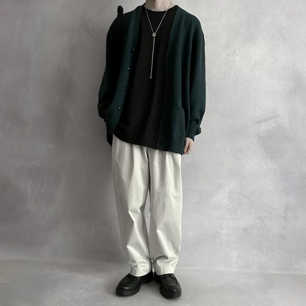 メッシュニットスキッパーポロシャツ(5分袖)、コットンカラーT