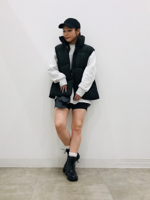 【美品】ジウ ◡̈ スパッツ　レギンス スパッツ レギンス ジャガードゴム[品番：CROW0000121]｜CHEER