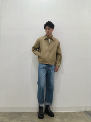 GU公式 | ジップアップブルゾン