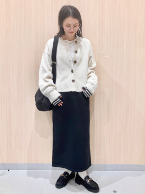 専用900 山採り　ヒナウチワカエデ GU公式 | ヘビーウェイトスウェットナローロングスカート(丈標準