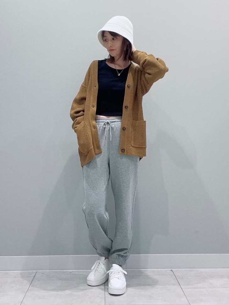 スウェットジョガーパンツ(丈標準64.0～68.0cm)、スウェットブルゾンNT