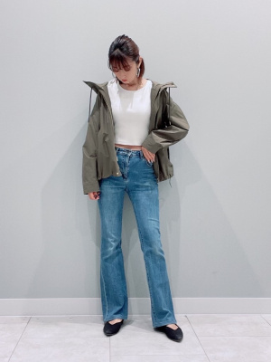 GU公式 | ウォッシャブルニットフラットシューズ