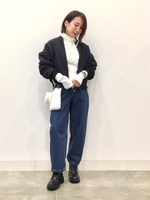 GU公式 | GIRLSヌクヌクバギージーンズ