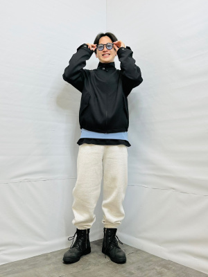 GU公式 | スタンドカラーブルゾン+E