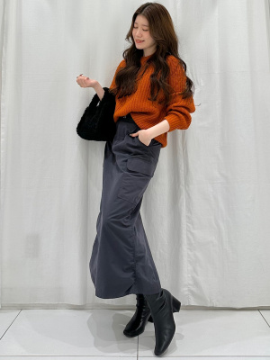 GU公式 | カーゴロングスカートQ