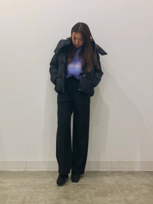 GU公式 | GIRLSグラデーションビッグセーター(長袖)JR