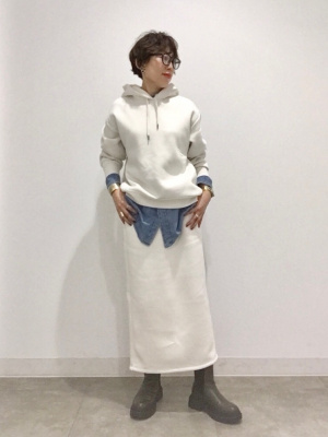 GU公式 | デニムオーバーサイズシャツ(長袖)