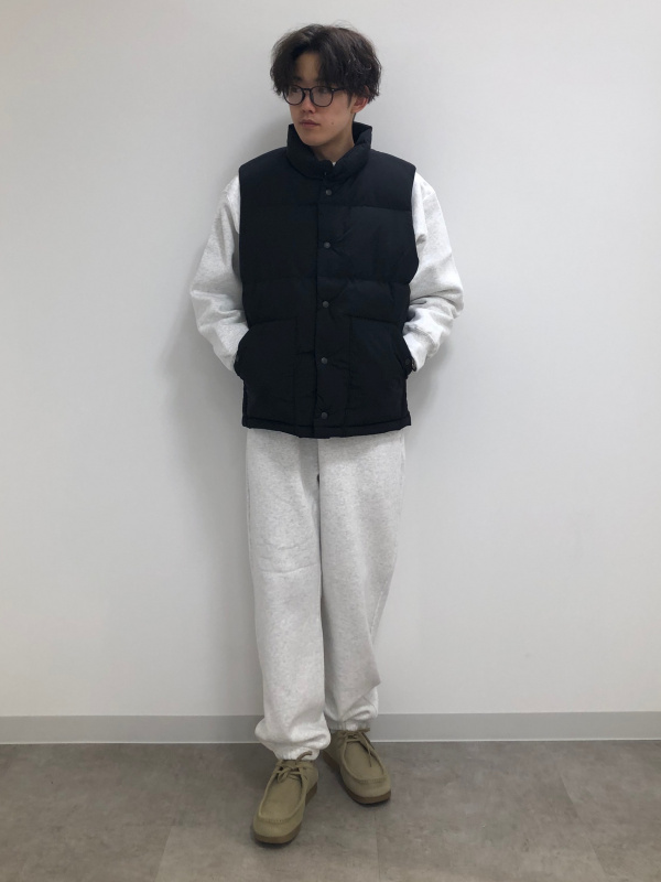 ヘビーウェイトスウェットワイドイージーパンツ+EC(丈長め74.0～78.0cm