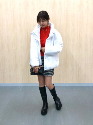 GU公式 | GIRLS裏フリースツイーディミニスカート 