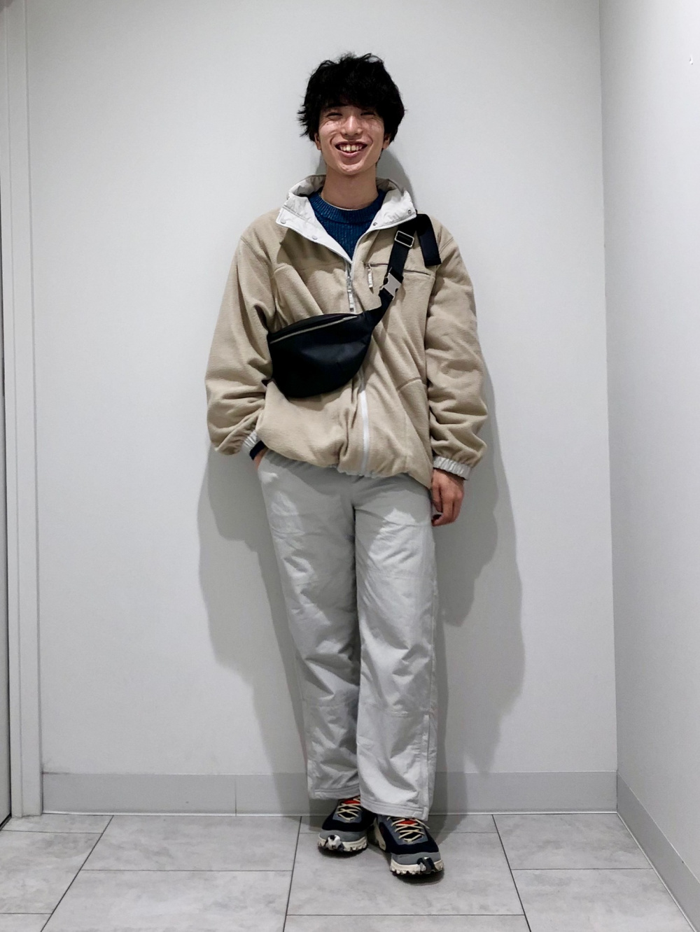 裏フリースリバーシブルブルゾンNT+E(セットアップ可能)、ローゲージ