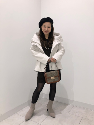 GU公式 | ケーブルニットミニスカート(セットアップ可能)