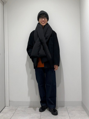 【極美品】MHL ウール100% メルトン・カバーオールジャケットMサイズ 中古・古着通販】H BEAUTY&YOUTH (エイチ ビューティー&ユース