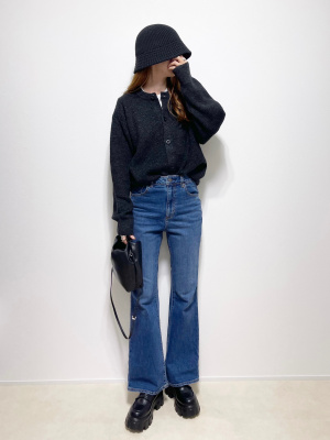 GU公式 | ニットバケットハット