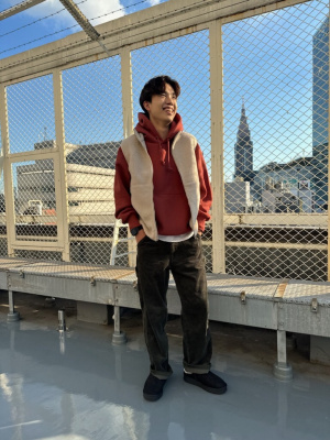 GU公式 | フリースジップベスト