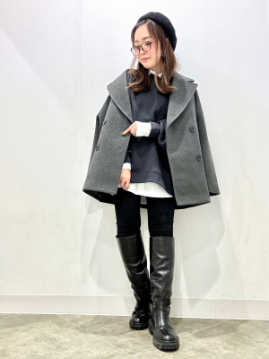 GU公式 | ヘビーウェイトスウェットオーバーサイズプルオーバー(長袖