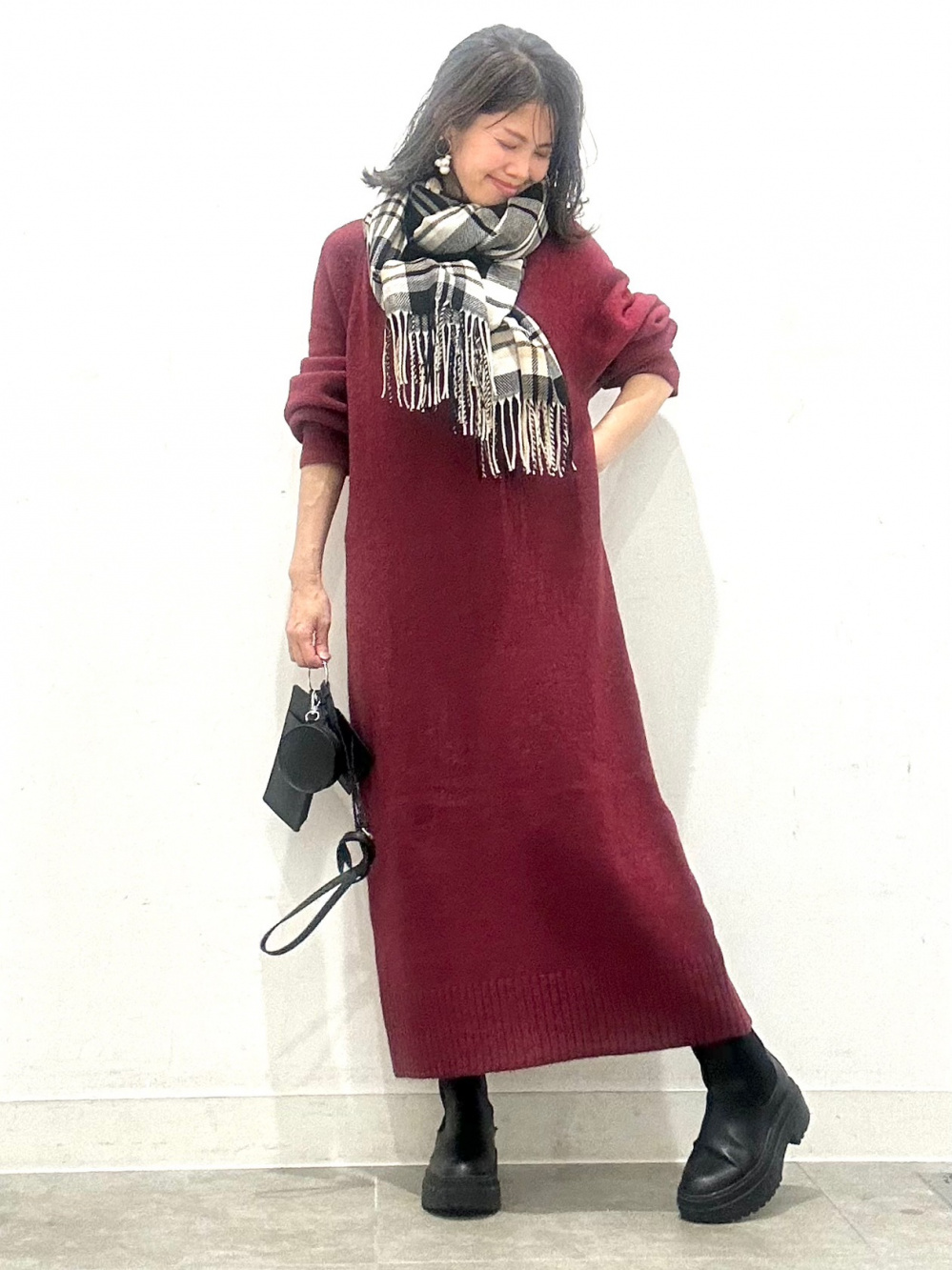 春コーデ❤️ワンショルダーニットロングワンピース 大人可愛いモテ服 楽天市場】オフショルダー ニットワンピース 全3色 マーメイド