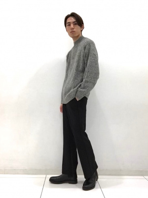 R フレアスラックス Rocky Monroe スラックス TRストレッチ センタープレス ブーツ