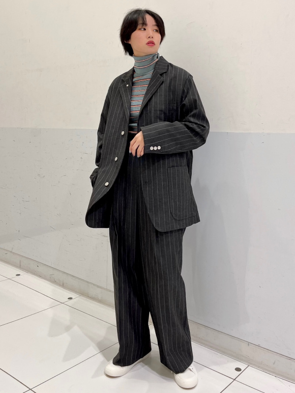 タートルネックロングセーター(長袖) beautiful people +X、フェイク