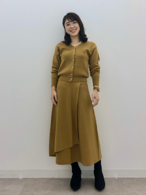 GU公式 | Vネックショートカーディガン(長袖)Z+E