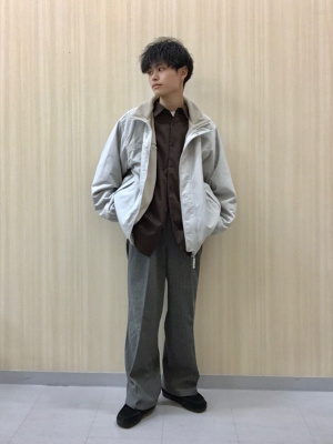 GU公式 | 裏フリースリバーシブルブルゾンNT+E(セットアップ可能)