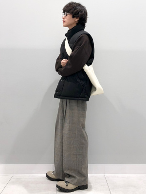 りーりー⋈♡*。゜ GU公式 | スムースニットタートルネックセーター(長袖)SW