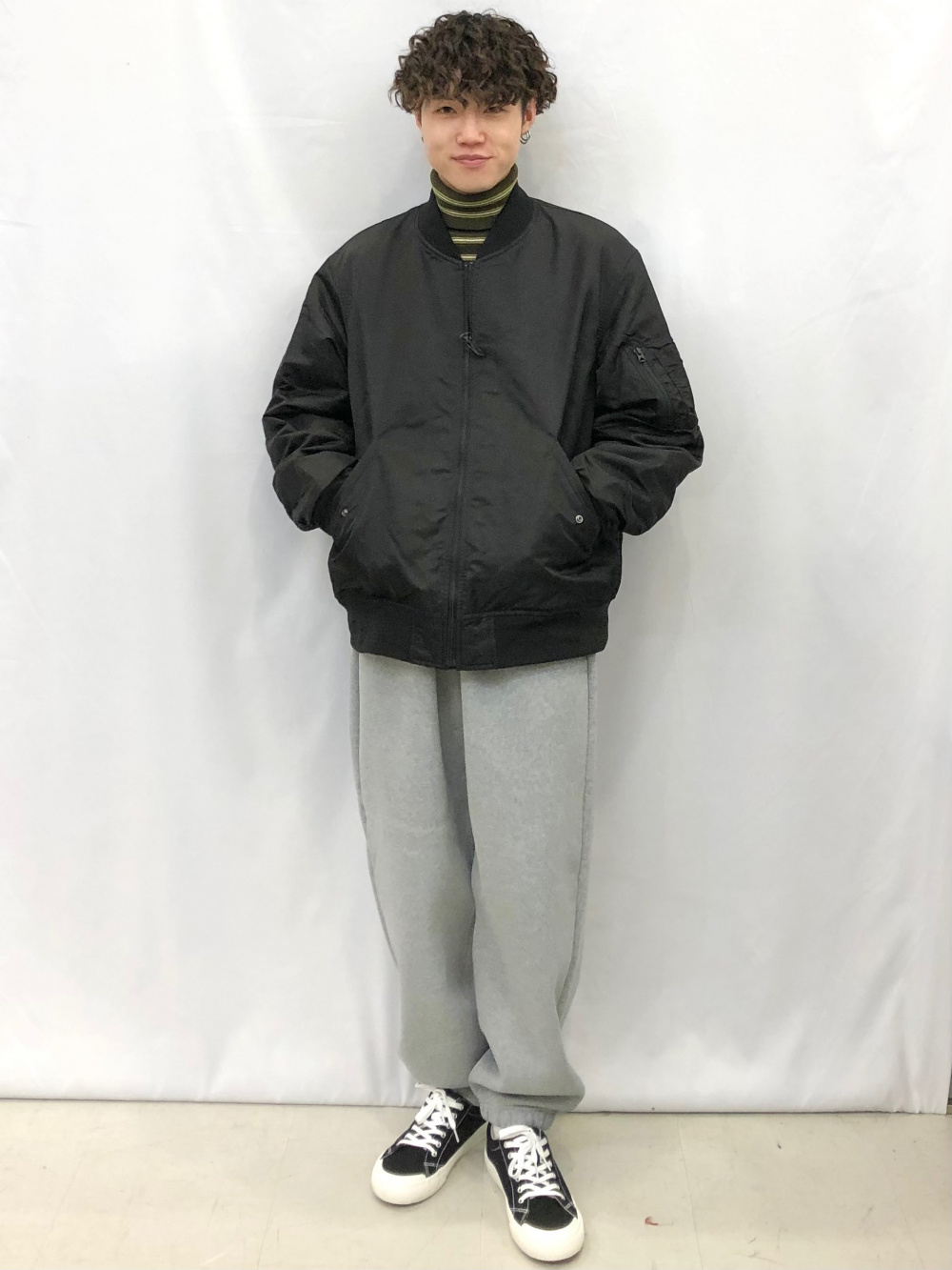 裏ボアトラックジャケット beautiful people (セットアップ可能)、裏