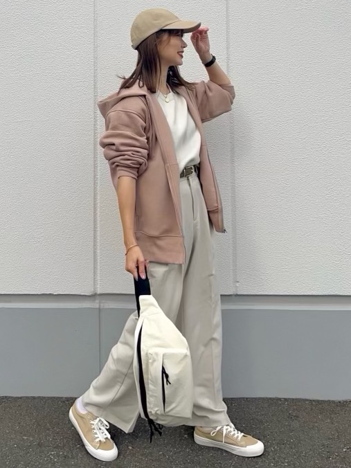 サイドラインフルジップパーカ(長袖) beautiful people