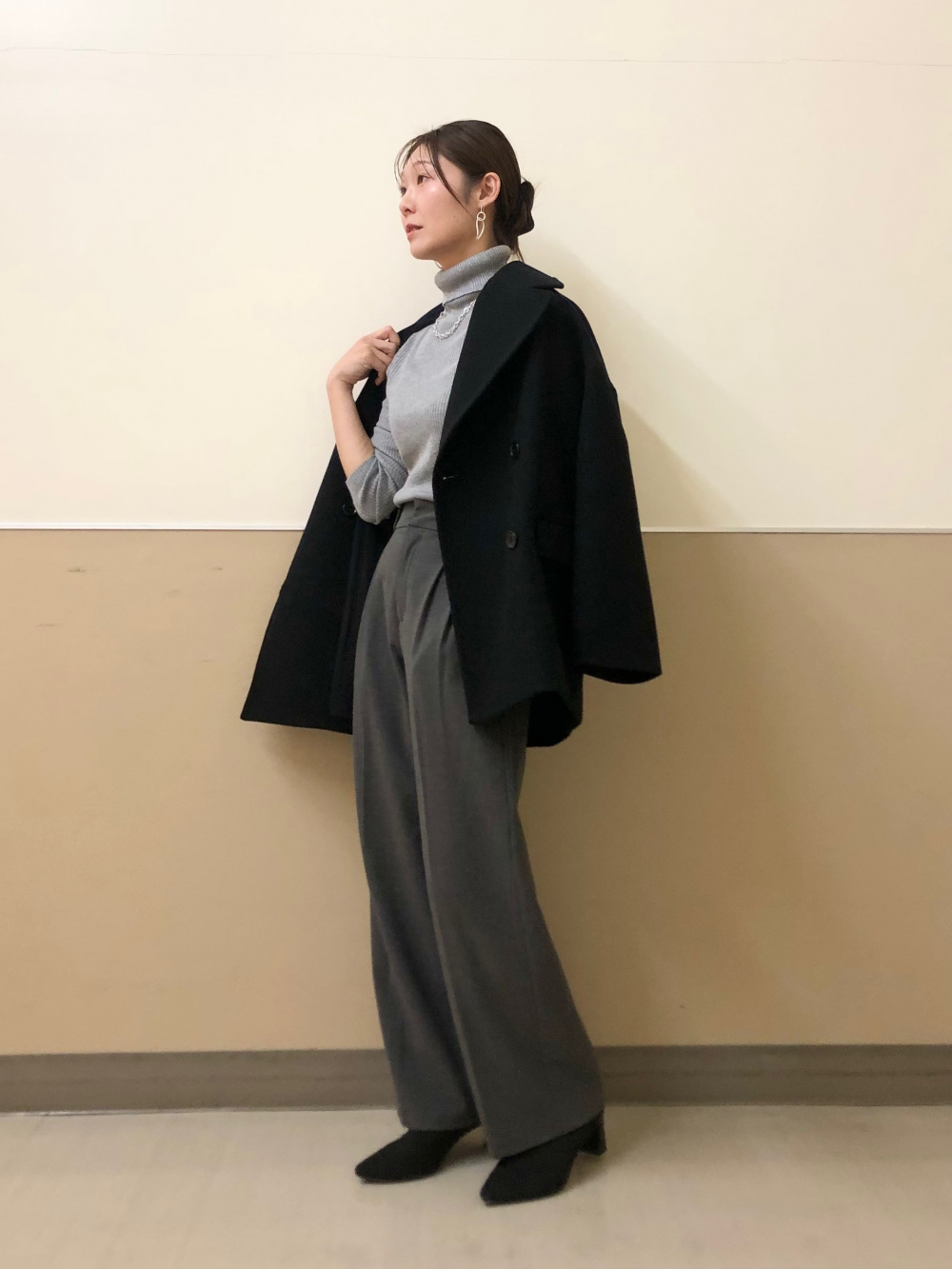 GU - 新品未使用 GU ベロアフルジップパーカ(長袖)+E