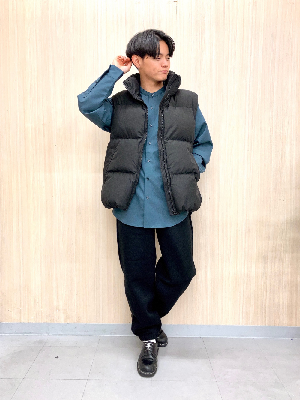 ヘビーウェイトスウェットワイドイージーパンツ(丈標準69.0～73.0cm