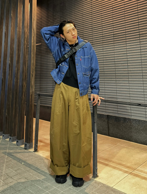 タックワイドパンツ beautiful peopleのコーディネート・着用イメージ