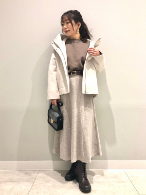 45R 長袖　プルオーバー　ウール　ネイビー　紺　サイズ5 XL 雪柄ジャカードプルオーバー （ニット・セーター