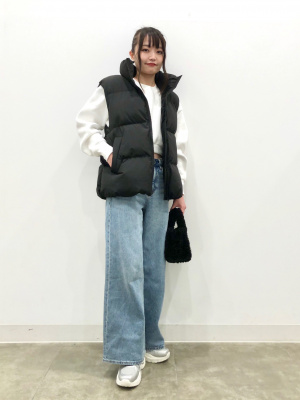 はるさま CALUX＊PUFFERベスト フリー オーバーサイズ Wジップ はるさま CALUX＊PUFFERベスト フリー オーバーサイズ Wジップ