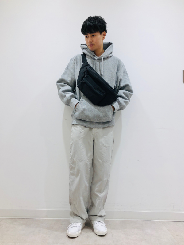 ウォームナイロントラックパンツ(セットアップ可能)（メンズ）の