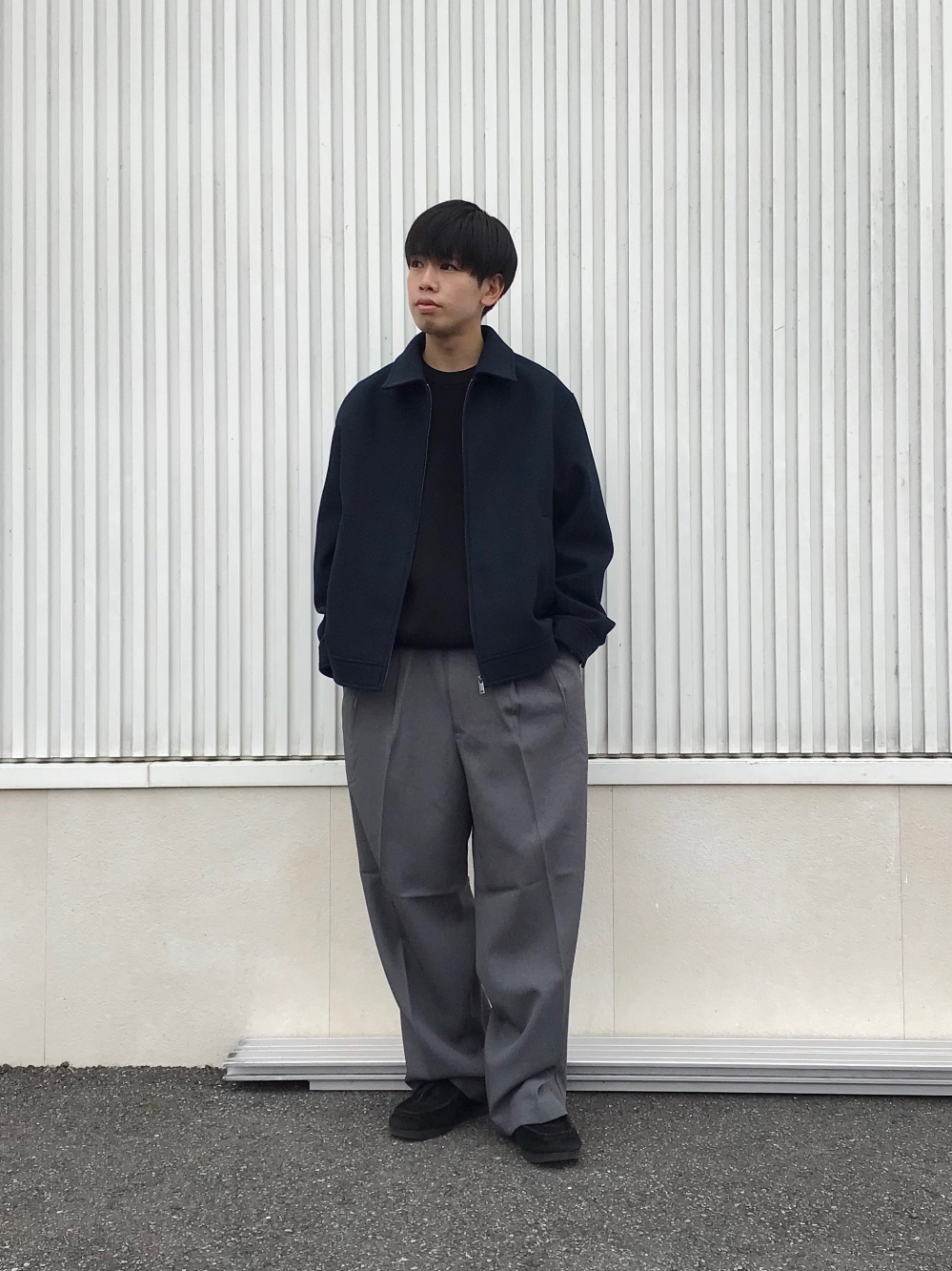 ジップアップブルゾンSW(セットアップ可能)、スーパーバギースラックス