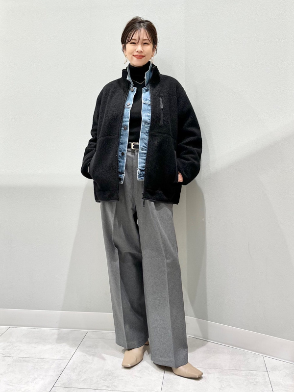 ●ラスト1着●【新品】GU スーパーバギースラックス 丈標準 ブラック Mサイズ GU公式 | スーパーバギースラックス(丈標準70～74cm