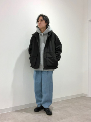 GU公式 | ヘビーウェイトスウェットパーカ(長袖)B