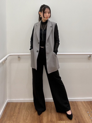 GU公式 | オーバーサイズテーラードベスト