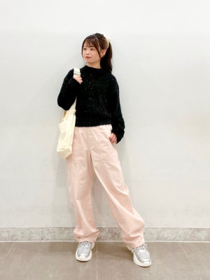 GU公式 | コクーンジョガープルオンパンツB+EC(丈短め63.0-65.0cm)