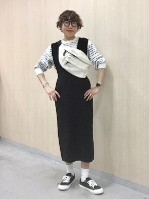 GU公式 | ハイアンクルソックス(バックロゴ)