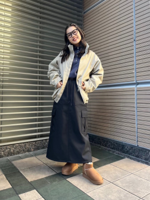 GU公式 | ウィンドプルーフスタンドカラーブルゾン