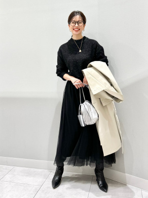 GU公式 | シャイニークルーネックセーター(長袖)